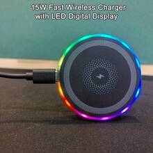 15W 自動夾緊無線車用充電支架，相容 iPhone 17/16/15/14/13/12/8 系列、Galaxy S25/S24/S23/S22/S21/S20/S10/S9/S8/S7/S6 系列、Note 20/10/9/8/5 系列 - A - 查看 12