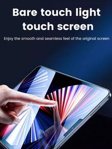 Untuk iPad 2/3/4 2011/2012/Mini4/Pro 2017/Gen ke-8/Pro/Mini6/9 2021, Pelindung Layar Kaca Tempered Definisi Tinggi dengan Kotak Pemasangan Bebas Debu, Anti Gores, Anti Sidik Jari, Tahan Aus, Tahan Jatuh, Pengoperasian Mudah, Solusi Sederhana - Clear - View 4