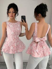 Women Plus Size Sports Dresses - Rosa - View 6