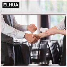 ELHUA Metal Business Card Blank Cards - Printable Sublimation Blank Cards Business Cards - White Blank Business Cards DIY Promotional Gift Cards - Desktop Business Card Number Label Metal Cards - White - View 7