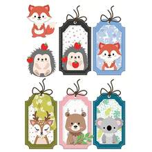 DIY Metal Embossed Animal Tag Die Cut Set 2026 - For Office Supplies, Stamp Supplies, Card Craft Paper Molds - LG23-5686 - View 6