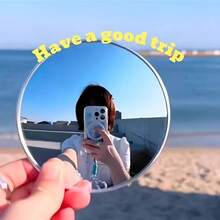 YAIUZGOO Ultimate Selfie Tool: Portable Travel Mirror, Perfect For Photos And Makeup Checks. Equipped With Convex Mirror For Wide-Angle Shots. Perfect Travel Gift For Friends. Mirror, Selfie Accessory, Portable Accessory, Compact Design - View 6