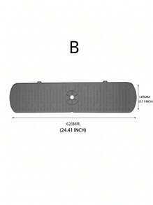 Tapis de séchage en silicone avec bord extra large - Tapis de drainage pour plan de travail de cuisine antidérapant pour assiettes, bols, ustensiles | Égouttoir flexible résistant aux odeurs - B - Voir 10