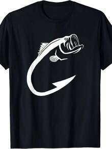 [Algodón Suave] Camiseta Casual de Algodón Suave para Hombre, Talla |   Negro, 180g |   Transpirable, Lavable aáquina |   Ropa de uso diario |   Adecuado para todas las estaciones | - Negro - Ver 1