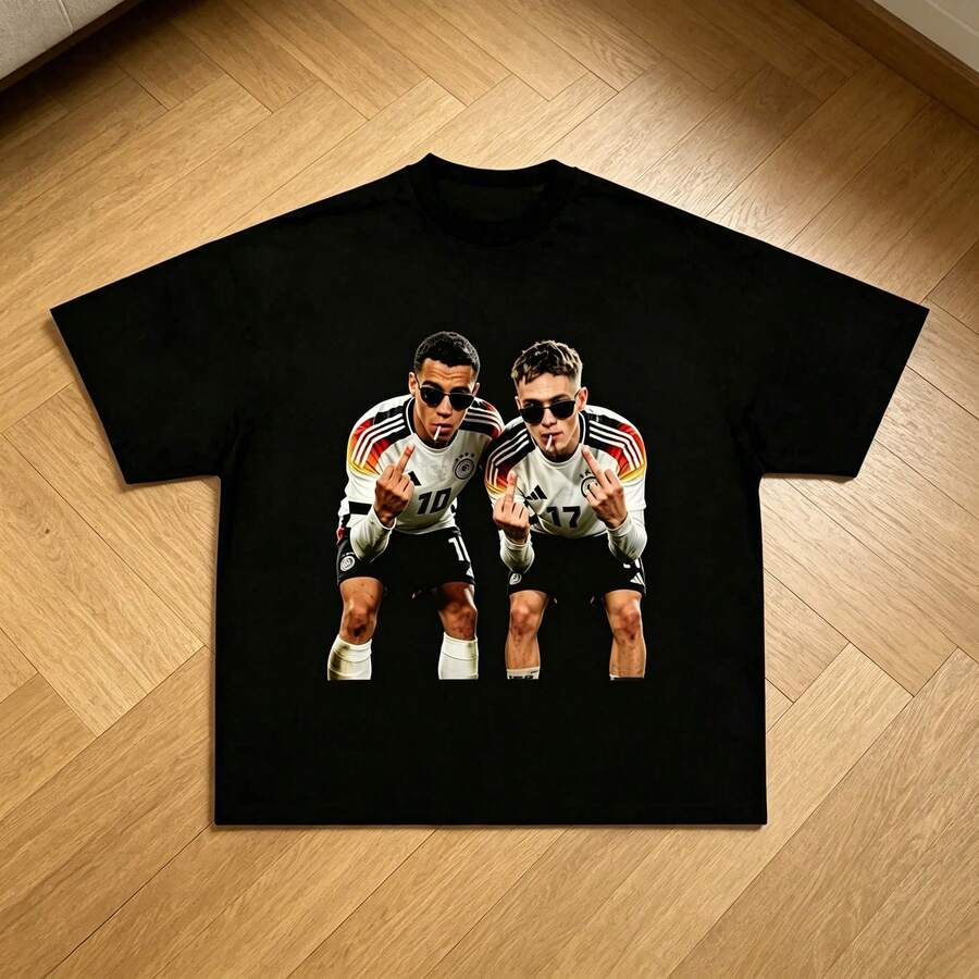 Damen T-Shirts - Schwarz - Übersicht 1