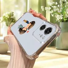 Expédition 24h depuis DE/FR/ES – Étui de Cadeau de Vacances en TPU Souple Anti-Chute aux 4 Coins avec Design Petit Couple Embrassant Frais pour iPhone 17 16 15 14 13 12 11 Pro Pro Max Plus & Galaxy A15 A16 A25 A35 A55 A56 & 13 14 15 Pro Ultra & Edge 40 40 Neo 50 50 Fusion 50 Pro 60 Fusion, Cadeau d'Anniversaire pour Couples Amoureux - Transparent - Voir 5