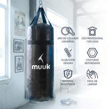 MUUK FITNESS Punching Bags & Sand Bags - Black - View 5