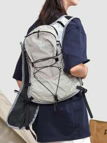 多功能戶外運動尼龍女款背包，反光條設計透氣登山包，大容量旅行包，多口袋輕量學生書包，適用國中生、高中生、護理師、教師、商務人士，適合戶外運動、旅行、度假、出差、日常通勤、購物、辦公、約會、登山、訓練、工作，生日禮物、節日禮物 - 彩色 - 查看 12