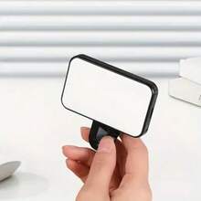 No 015062149-0001 1 buah Lampu Ring Selfie 3 Warna yang Dapat Diatur, Cocok untuk Ponsel, Kamera, Konferensi Video, Siaran Langsung, Laptop, Rias Wajah dan Selfie, Dengan Klip, Lampu LED Mini Portabel, Dapat Diisi Ulang USB, Lampu Pengisi Ponsel, Lampu Saku Mini Portabel, Timer Selfie Genggam, Lampu Pengisi Fotografi RGB, Lampu Pemotretan Kecantikan, Lampu Influencer, Lampu Siaran Langsung - Isi Cahaya - View 6