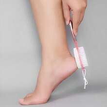 Random Color 4-In-1 Foot Pumice Stone Practical Foot Dead Skin Remover Multi-Function Foot Cleaning Brush Foot Care Tool - Multicolor - View 5