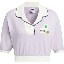 Adidas Trefoil Short Sleeve Women's Polo Shirt - Mauve Purple - View 5