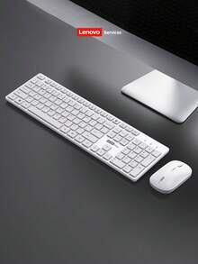 Lenovo 2.4G Wireless Keyboard & Mouse Combo, 105-Key Full-Size Keyboard With Numeric Keypad, Plug & Play, Compatible With Desktop, Laptop And All-In-One PC - View 13