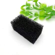 Black Foam Aquarium Filter Sponge, Durable, Non-Electric, Rectangular, Suitable For Fish Tank, Clear Water, Home Use - Filter Media & Consumables - View 3