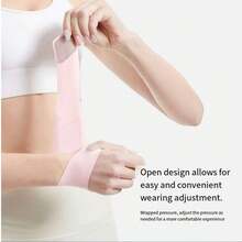 1pc Adjustable Wrist Strap, Comfortable Sports Wristband For Work, Fitness And Weightlifting, Suitable For Left Or Right Hand Support - ᅠ - View 4
