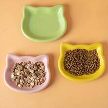 2pcs Table Plastic Trays, Cat-Shaped Plastic Trays, Multi-Function Pet Trays, Multi-Cat Household, Colorful Assortment, Smooth Surface, Easy To Clean, Reusable, Perfect For Kitchen, Bathroom, Vanity And Office Use. As Desktop Storage Trays And Decorative Trays. - Multicolor - View 8