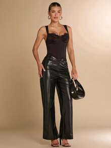 Women Plus Size Sports Dresses - Whole Grain Coffee - View 2