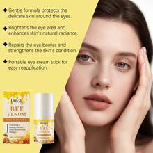 Hoygi Firming Eye Contour Cream With Bee Venom, Eliminates Dark Circles, Reduces Bags Under The Eyes, Brightens, Reduces Puffiness, Improves Skin Elasticity, Relaxes And Provides Long-Lasting Hydration For The Eye Contour. - Crema reafirmante para el contorno de ojos con veneno de abeja - 查看 11