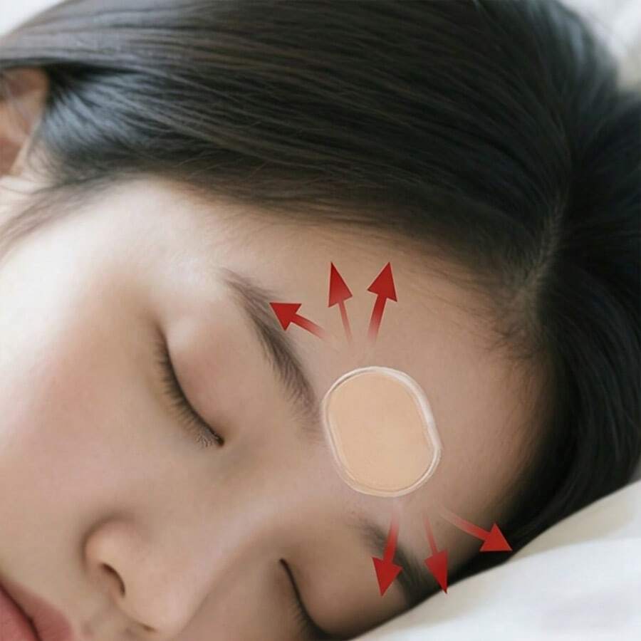 24 buah Plester Wajah Tidur Perekat Diri - Plester Pelatihan Wajah Elastis yang Dapat Digunakan Kembali, Cocok untuk Seluruh Wajah, Perekat Dapat Dicuci dan Digunakan Kembali - Stiker dahi - View 1