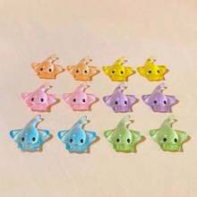 10/20/30/50pcs Realistic Colorful Fish Model, Ocean Animal Statue, Gift Or Reward, Birthday Gift/Fish Graduation Gift - Multicolor - View 4