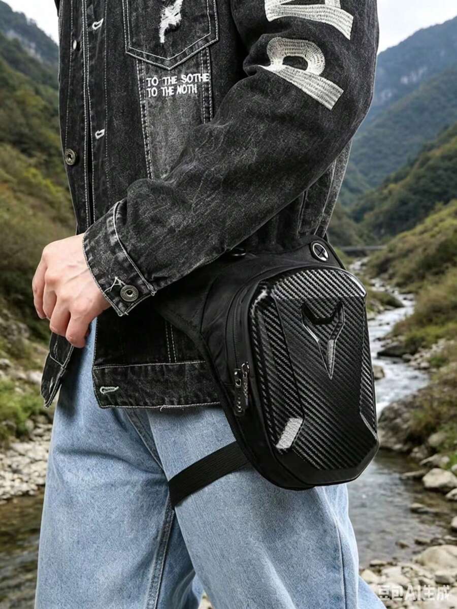 Tactical Motorcycle Leg Bag Waterproof Rider Waist Bag Riding Motorcycle Crossbody Bag Men Chest Bag Motorcycle Travel Gear - Multicolor - View 1