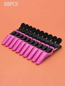 10pcs/30pcs Hair Clips, Hair Claw Clips, Sectioning Clips, Salon Hair Styling Tools, Hairdresser Tools, Hair Accessories, Barber Accessories - Multicolor - View 8