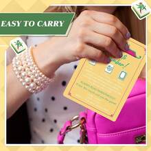 4pcs Mahjong Rules Quick Reference Cards, Mahjong Beginner Quick Reference Guide Cards - D - View 7