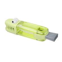 3-In-1 Cup Lid Gap Cleaning Brush Set, Multi-Function Bottle Cleaning Brush, Silicone Cup Lid Gap Cleaner, Home Kitchen Gap Cleaning Tool - A - View 9