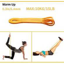 Latex Elastic Resistance Band For Women And Men, Strength Training Pull-Up Assist Band, Fitness Resistance Strap - Green - View 4