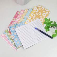 12pcs Random Spring Daisy Pocket Notebooks - Lined Pages, Stitched Binding For Better Durability, Gift For Family, Friends, Classmates, Colleagues School Supplies - Rectangle - View 8