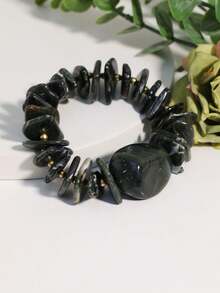 1pc Minimalist Fashion Geometric Beaded Bracelet - 1 Simple Geometric Bracelet - View 7