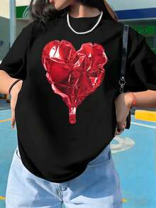 Women T-Shirts - Black - View 1