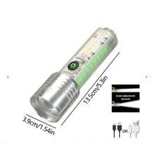 1 pieza Mini Linterna - Linterna LED Ultra Mini - Alta Luminosidad - Potente Linterna de Bolsillo - Multicolor - Ver 17