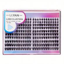 120PCS Lash Clusters, DIY Eyelash Extension Kit, Lash Cluster Length, Convenient For Home Use - 白色 - 查看 7