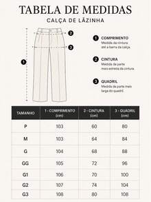 Women's Comfortable Wide Leg Wool Pants, Loose Fit, High Waist, Casual, For Everyday Wear. - Navy Blue - View 2