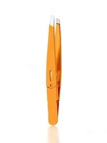 1pc High Precision Eyebrow Tweezers, Slanted Eyebrow Plucker For Hair Removal, Suitable For Removing Eyebrows, Fine Hair, Facial Hair, Etc., For Home, Salon And Beauty Shop Use - Multicolor - View 11