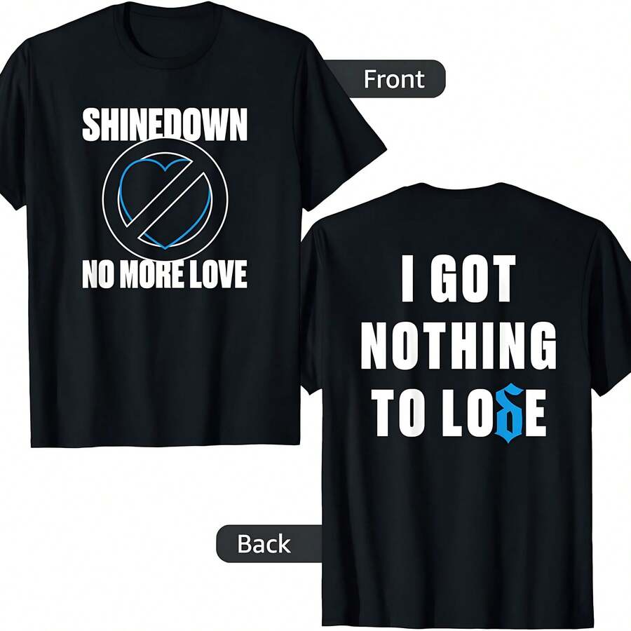 Shinedown Nothing To Lose T-Shirt - Black - View 1