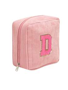 Sanitary Napkin Storage Bag, Letter Pattern Sanitary Napkin Storage Bag, Portable Makeup & Lipstick Bag, School Supplies Storage Bag, Can Be Used To Store Sanitary Napkins, Panty Liners, Cosmetics, Essential For Girls When Going Out. - Multicolor - View 35