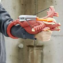 Hasbro Nerf Dungeons & Dragons Themberchaud Nerf Blaster, 6 Nerf Elite Darts - Red - View 4