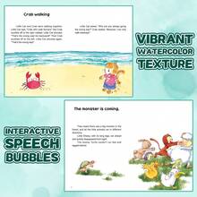 Fun Facts Galore Reading Game Books For Kids, Nature, Sounds, Common Sense, Math And Self-Awareness Learning Series For Early Exploration Back To School - Fun Facts Galore - View 10