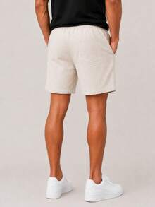 Kit 3 Premium Linen Shorts Bermuda Mauricinho Men's Casual Basic Comfortable Drawstring Waist - Mostaza Amarilla - Ver 5