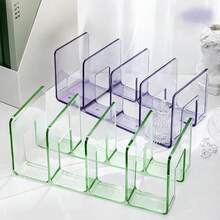 1件/2件/3件/4件裝 嬰兒透明鞋架 ABS 兒童鞋子收納整理架，適用於兒童房、玄關與浴室 - 彩色 - 查看 5