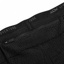 LI-NING Men's Stretch & Quick-Dry Running Shorts Lightweight Breathable For Outdoor Training AKSW121 - Black - View 7