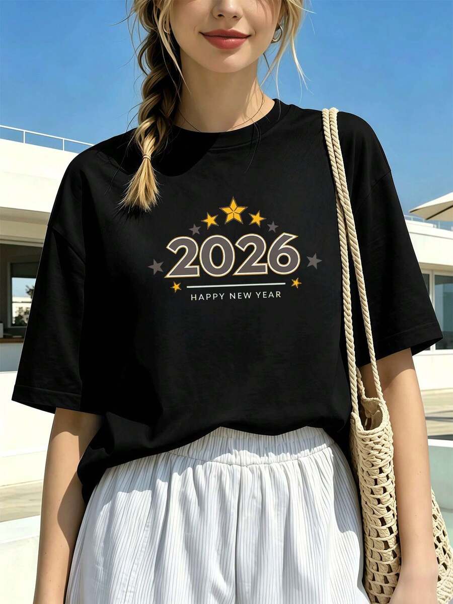 Women T-Shirts - Black - View 1