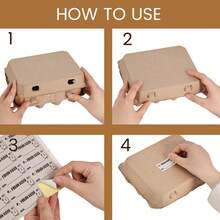 SHINDEL 30pcs (3*4) Pulp Egg Carton, Suitable For Kitchen Organization And Eggs Storage - View 4