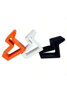 2 piezas/Set Topes para puertas y ventanas, topes de goma flexibles, cuñas para puertas, topes para puertas, ventosas anticolisión para puertas, bloques de cuña multifuncionales, ganchos convenientes para puertas, clips para ventanas, apertura fácil de puertas y ventanas, accesorios para el hogar y la oficina (blanco, negro y gris) - multicolor - Ver 10