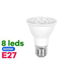 E27 LED燈泡 100-277V 吊燈 嵌入式天花板燈 日光色 室內聚光燈 客廳 儲藏室 廚房 浴室 臥室 衣櫥 辦公室 筒燈 車庫 書房 倉庫 店鋪 無閃爍 護眼 家居裝飾照明 110V/220V - LED Light Bulb-220V - 查看 10