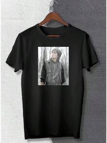 Camiseta con estampado de Zoi - Negro - Ver 1