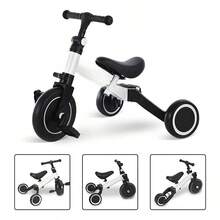 3-In-1 Tricycle For Children | Balance Bike With Pedals, Pink - 白色的 - 查看 4