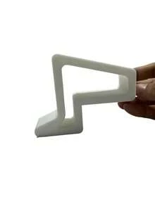 2 piezas/Set Topes para puertas y ventanas, topes de goma flexibles, cuñas para puertas, topes para puertas, ventosas anticolisión para puertas, bloques de cuña multifuncionales, ganchos convenientes para puertas, clips para ventanas, apertura fácil de puertas y ventanas, accesorios para el hogar y la oficina (blanco, negro y gris) - multicolor - Ver 8