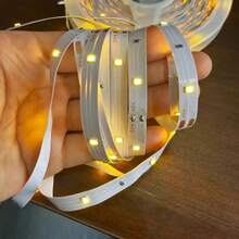 شريط إضاءة LED يعمل بطاقة USB من LQHZMYY، 1 لفة، 5 فولت 2835 أبيض/أبيض دافئ، مع مفتاح زر، لاصق، قابل للقص، لإضاءة خلفية التلفزيون، ديكور المنزل، غرفة النوم، الخزانة، المطبخ - مفتاح ضغط - مشاهدة 10